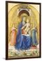 Madonna and Child Enthroned with Angels-null-Framed Giclee Print