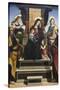 Madonna and Child Enthroned with Saints, Altarpiece-Raphael-Stretched Canvas