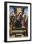 Madonna and Child Enthroned with Saints, Altarpiece-Raphael-Framed Art Print