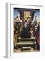 Madonna and Child Enthroned with Saints, Altarpiece-Raphael-Framed Art Print