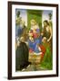 Madonna and Child Enthroned with Saints Peter-Piero di Cosimo-Framed Giclee Print