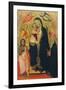 Madonna and Child Enthroned with Saints-Agnolo Gaddi-Framed Giclee Print