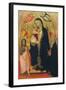 Madonna and Child Enthroned with Saints-Agnolo Gaddi-Framed Giclee Print