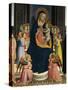 Madonna and Child Enthroned with Saints-Giovanni Da Fiesole-Stretched Canvas