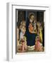 Madonna and Child Enthroned with Saints-Giovanni Da Fiesole-Framed Premium Giclee Print