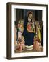 Madonna and Child Enthroned with Saints-Giovanni Da Fiesole-Framed Giclee Print