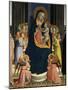 Madonna and Child Enthroned with Saints-Giovanni Da Fiesole-Mounted Giclee Print