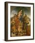 Madonna and Child Enthroned with Saints-null-Framed Giclee Print