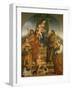 Madonna and Child Enthroned with Saints-null-Framed Giclee Print