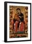 Madonna and Child Enthroned (With Seventeen Scenes from the Life of the Virgi), 13th Century-null-Framed Giclee Print