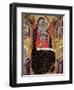 Madonna and Child Enthroned with Six Angels-Allegretto Nuzi-Framed Giclee Print