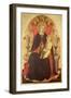 Madonna and Child Enthroned with the Donor Vulciano Belgarzone Di Zara, circa 1394-Nicolo di Pietro-Framed Giclee Print