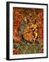 Madonna and Child Enthroned with Two Angels-Paolo Veneziano-Framed Giclee Print