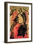 Madonna and Child Enthroned with Two Devout People-Paolo Veneziano-Framed Giclee Print