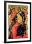 Madonna and Child Enthroned with Two Devout People-Paolo Veneziano-Framed Giclee Print