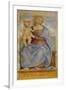 Madonna and Child Enthroned-Pietro Perugino-Framed Giclee Print