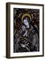 Madonna and Child, Feather Mosaic, Mexico-null-Framed Giclee Print