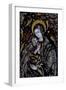 Madonna and Child, Feather Mosaic, Mexico-null-Framed Giclee Print