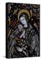 Madonna and Child, Feather Mosaic, Mexico-null-Stretched Canvas