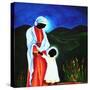 Madonna and child - First steps, 2008-Patricia Brintle-Stretched Canvas