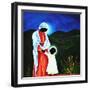 Madonna and child - First steps, 2008-Patricia Brintle-Framed Giclee Print