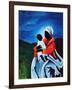 Madonna and child - First words, 2008-Patricia Brintle-Framed Giclee Print