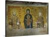 Madonna and Child, Flanked by Empress Irene and Emperor John II Komnenos (1118-1134)-null-Stretched Canvas