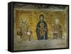 Madonna and Child, Flanked by Empress Irene and Emperor John II Komnenos (1118-1134)-null-Framed Stretched Canvas