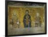 Madonna and Child, Flanked by Empress Irene and Emperor John II Komnenos (1118-1134)-null-Framed Giclee Print