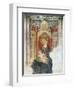 Madonna and Child, Fresco, Church of Santa Maria La Veterana, Bitetto-null-Framed Premium Giclee Print
