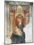 Madonna and Child, Fresco, Church of Santa Maria La Veterana, Bitetto-null-Mounted Giclee Print
