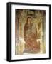 Madonna and Child Fresco, San Michele Maggiore Basilica, Pavia, Italy-null-Framed Giclee Print