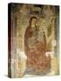 Madonna and Child Fresco, San Michele Maggiore Basilica, Pavia, Italy-null-Stretched Canvas