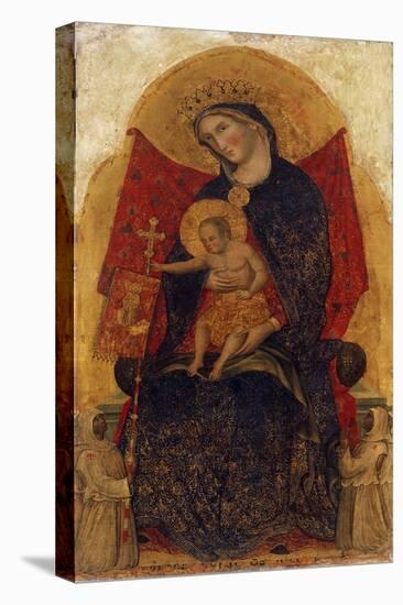 Madonna and Child, from Polyptych Madonna and Child with Saints, 1349-Paolo Veneziano-Stretched Canvas