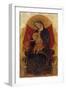 Madonna and Child, from Polyptych Madonna and Child with Saints, 1349-Paolo Veneziano-Framed Premium Giclee Print