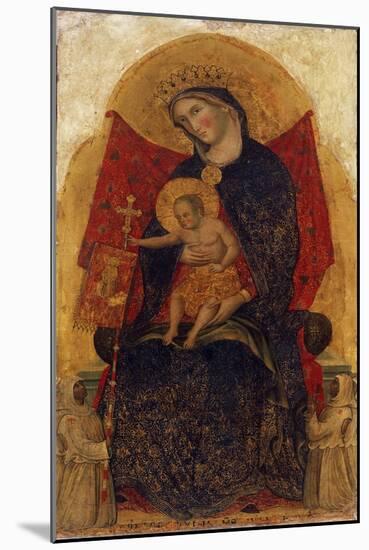 Madonna and Child, from Polyptych Madonna and Child with Saints, 1349-Paolo Veneziano-Mounted Giclee Print