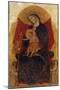 Madonna and Child, from Polyptych Madonna and Child with Saints, 1349-Paolo Veneziano-Mounted Giclee Print