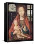 'Madonna and Child, from The Diptych of Maerten van Nieuwenhove', 1487-Hans Memling-Framed Stretched Canvas