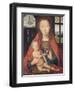 'Madonna and Child, from The Diptych of Maerten van Nieuwenhove', 1487-Hans Memling-Framed Giclee Print