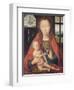 'Madonna and Child, from The Diptych of Maerten van Nieuwenhove', 1487-Hans Memling-Framed Giclee Print