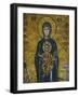 Madonna and Child, from the Votive Mosaic in the South Gallery, Byzantine, 12th Century-null-Framed Giclee Print