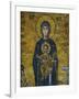 Madonna and Child, from the Votive Mosaic in the South Gallery, Byzantine, 12th Century-null-Framed Giclee Print