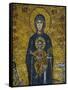 Madonna and Child, from the Votive Mosaic in the South Gallery, Byzantine, 12th Century-null-Framed Stretched Canvas