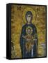 Madonna and Child, from the Votive Mosaic in the South Gallery, Byzantine, 12th Century-null-Framed Stretched Canvas