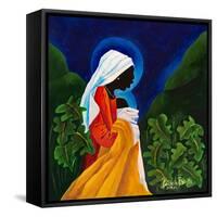Madonna and Child - Gentle Song-Patricia Brintle-Framed Stretched Canvas