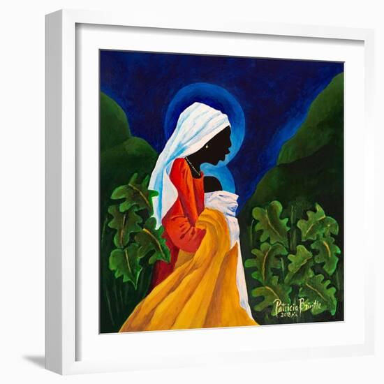 Madonna and Child - Gentle Song-Patricia Brintle-Framed Giclee Print