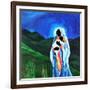 Madonna and child - Hope for the world, 2008-Patricia Brintle-Framed Giclee Print