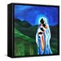 Madonna and child - Hope for the world, 2008-Patricia Brintle-Framed Stretched Canvas