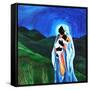 Madonna and child - Hope for the world, 2008-Patricia Brintle-Framed Stretched Canvas