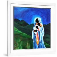 Madonna and child - Hope for the world, 2008-Patricia Brintle-Framed Giclee Print